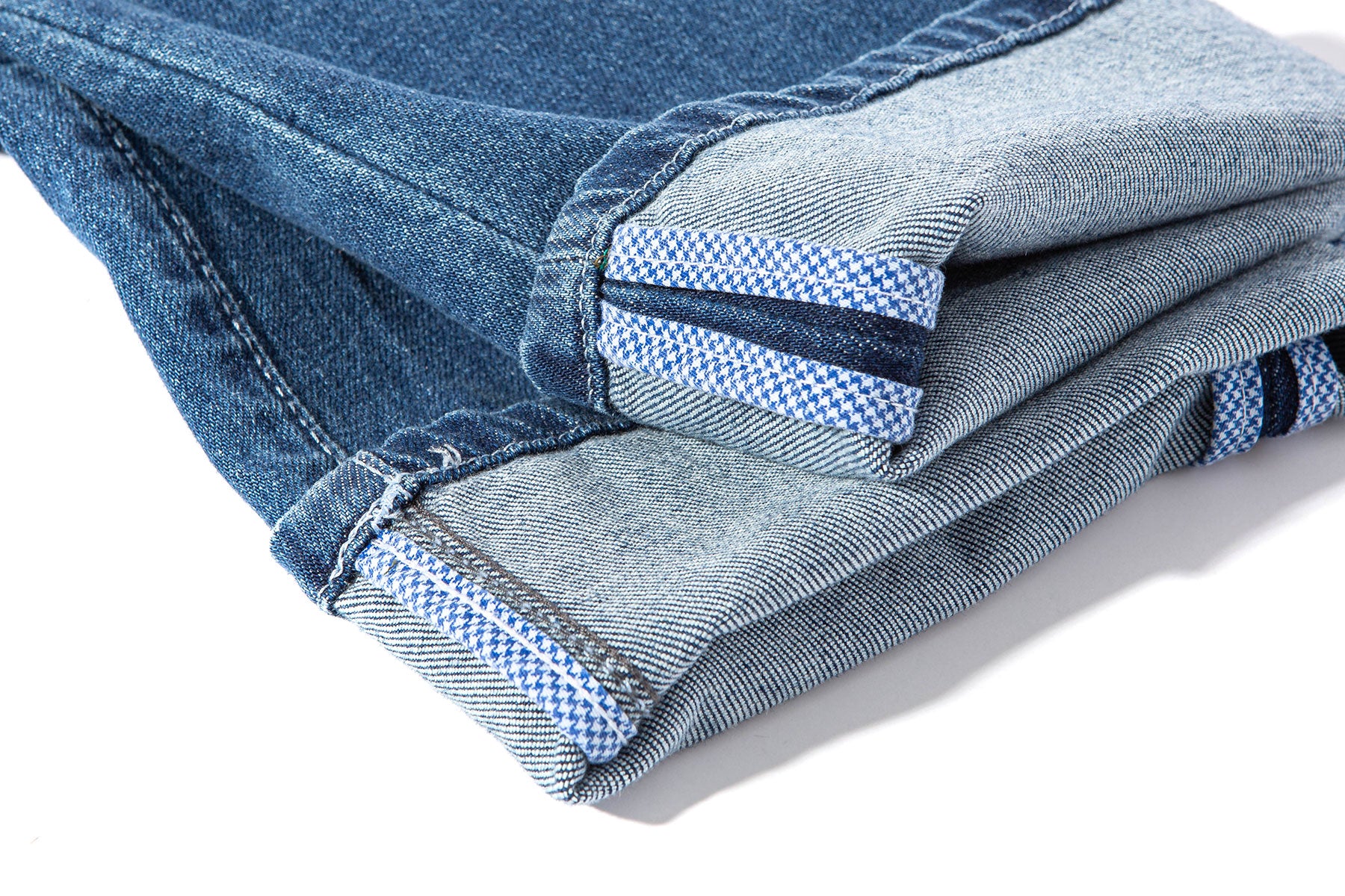 Athens Cashmere Denim 5-Pocket In Light Wash - AXEL'S