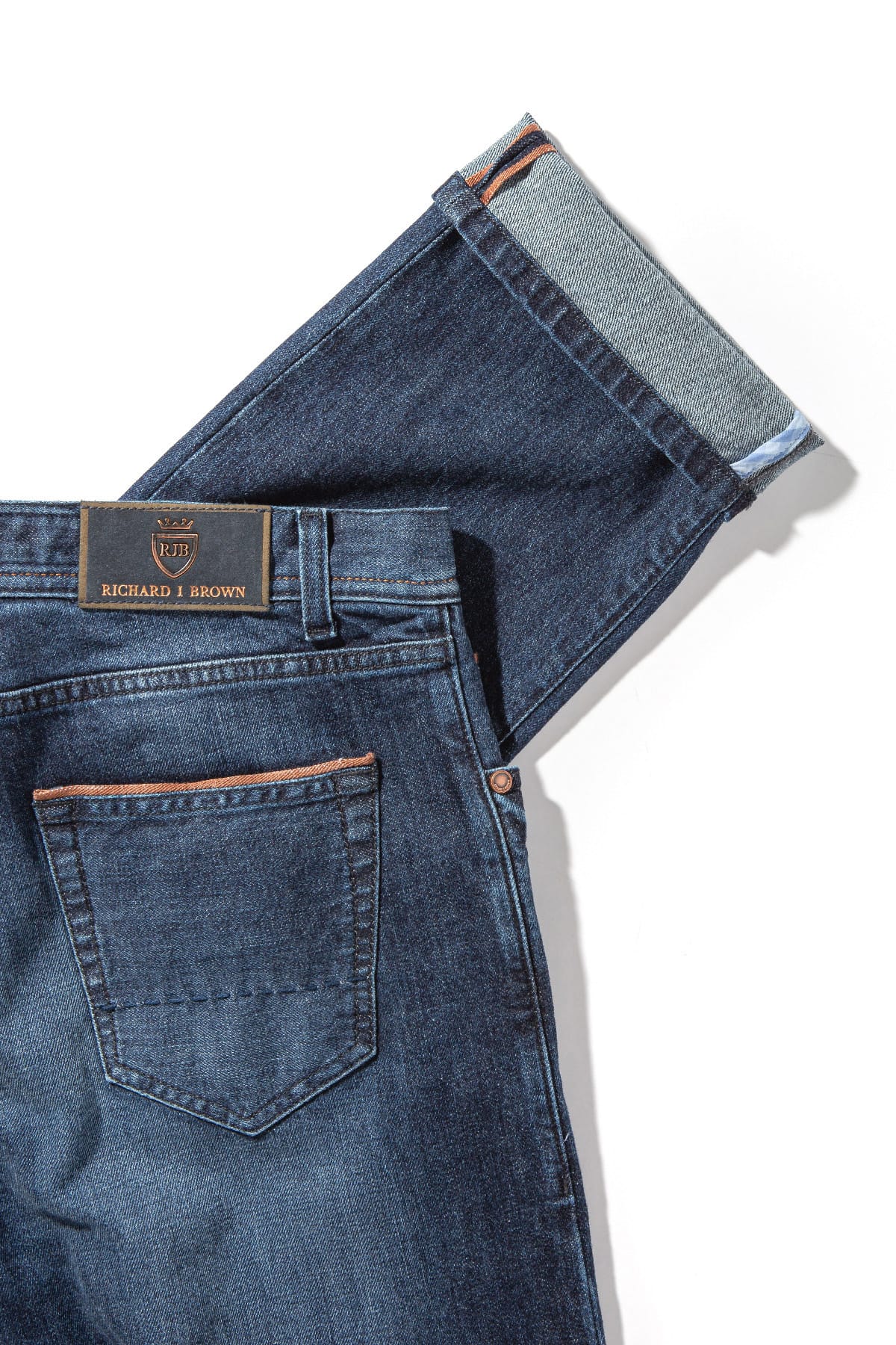 Durham Selvedge Denim In Dark Blue - AXEL'S