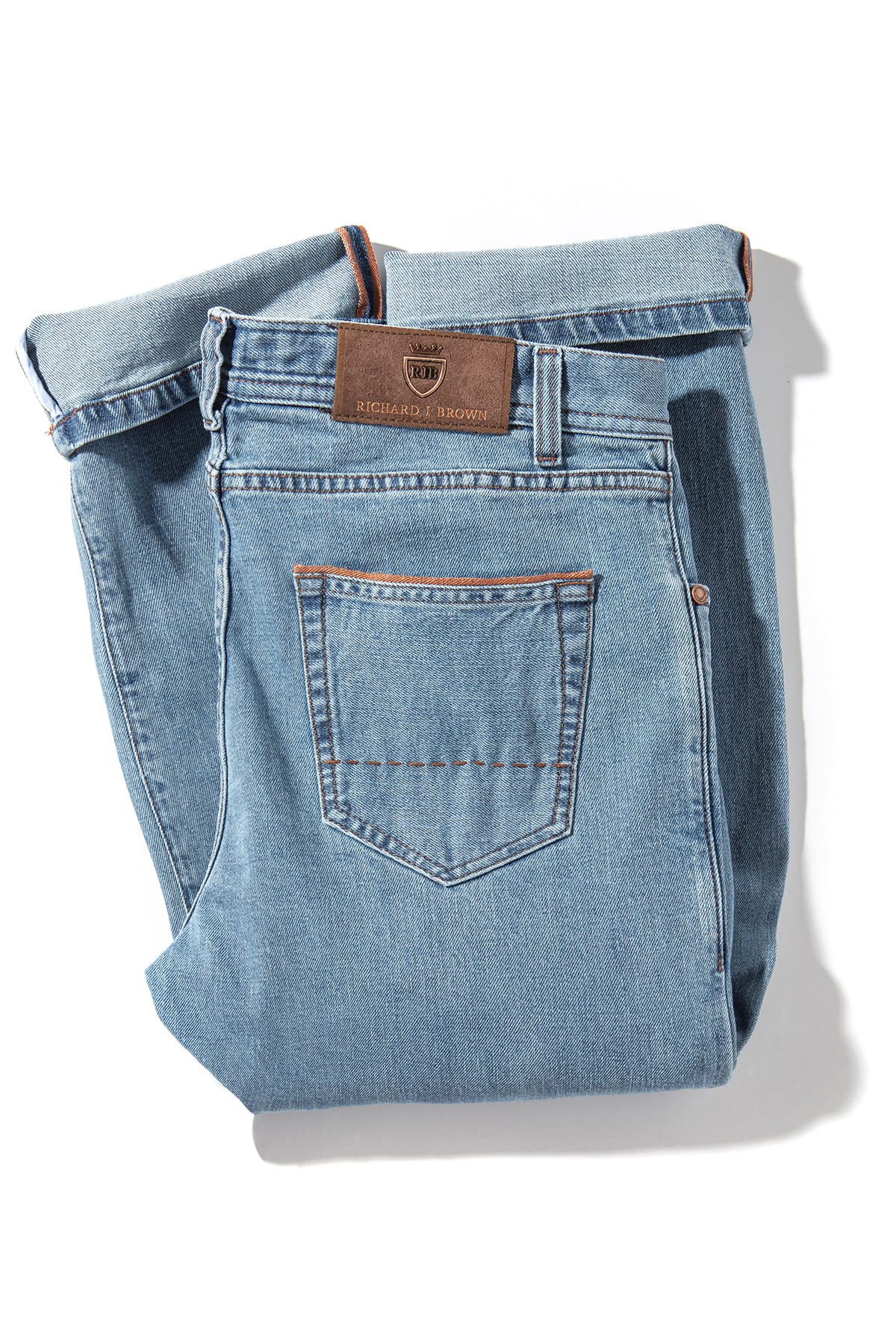 Durham Selvedge Denim In Light Wash - AXEL'S