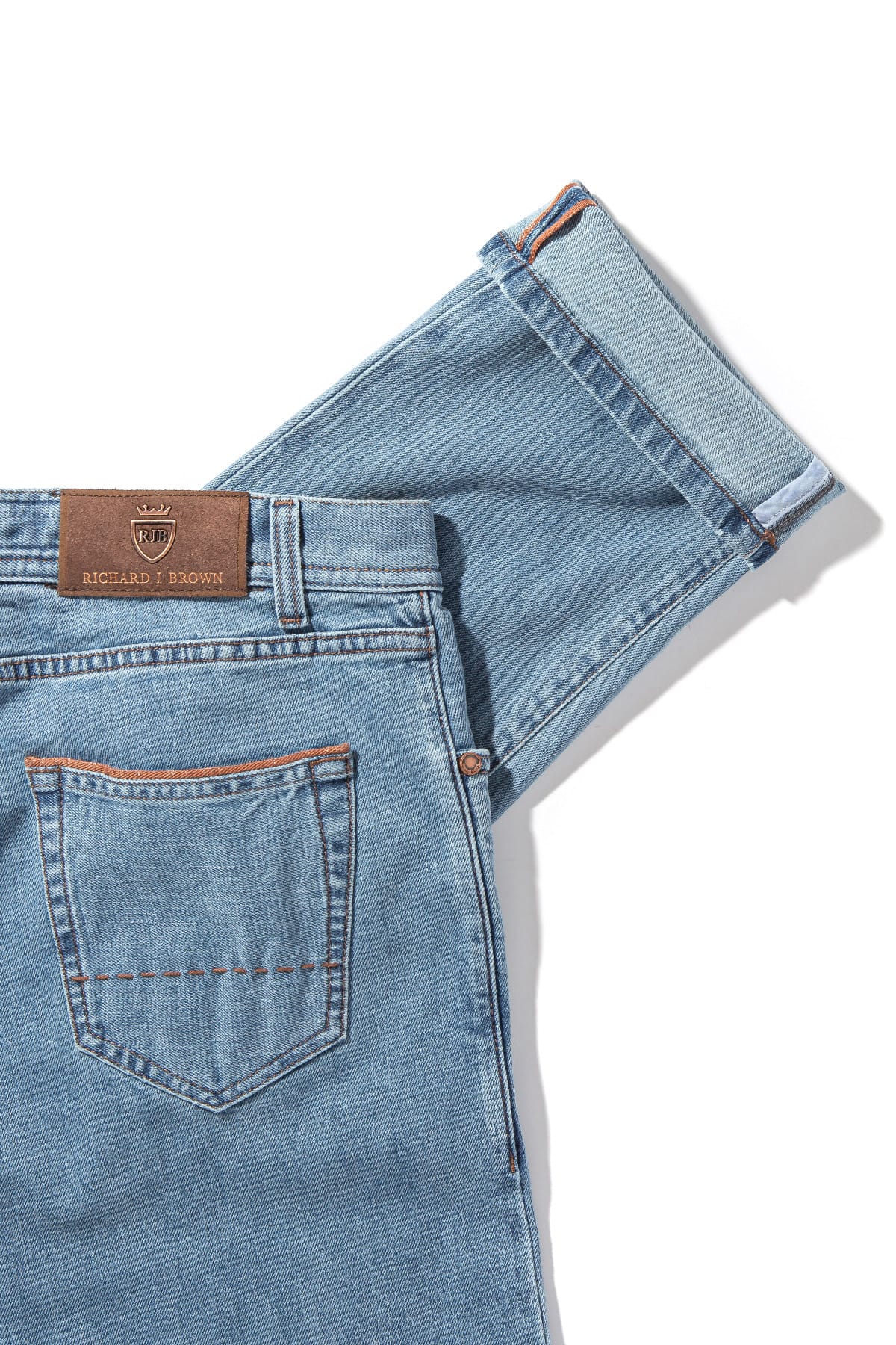 Durham Selvedge Denim In Light Wash - AXEL'S