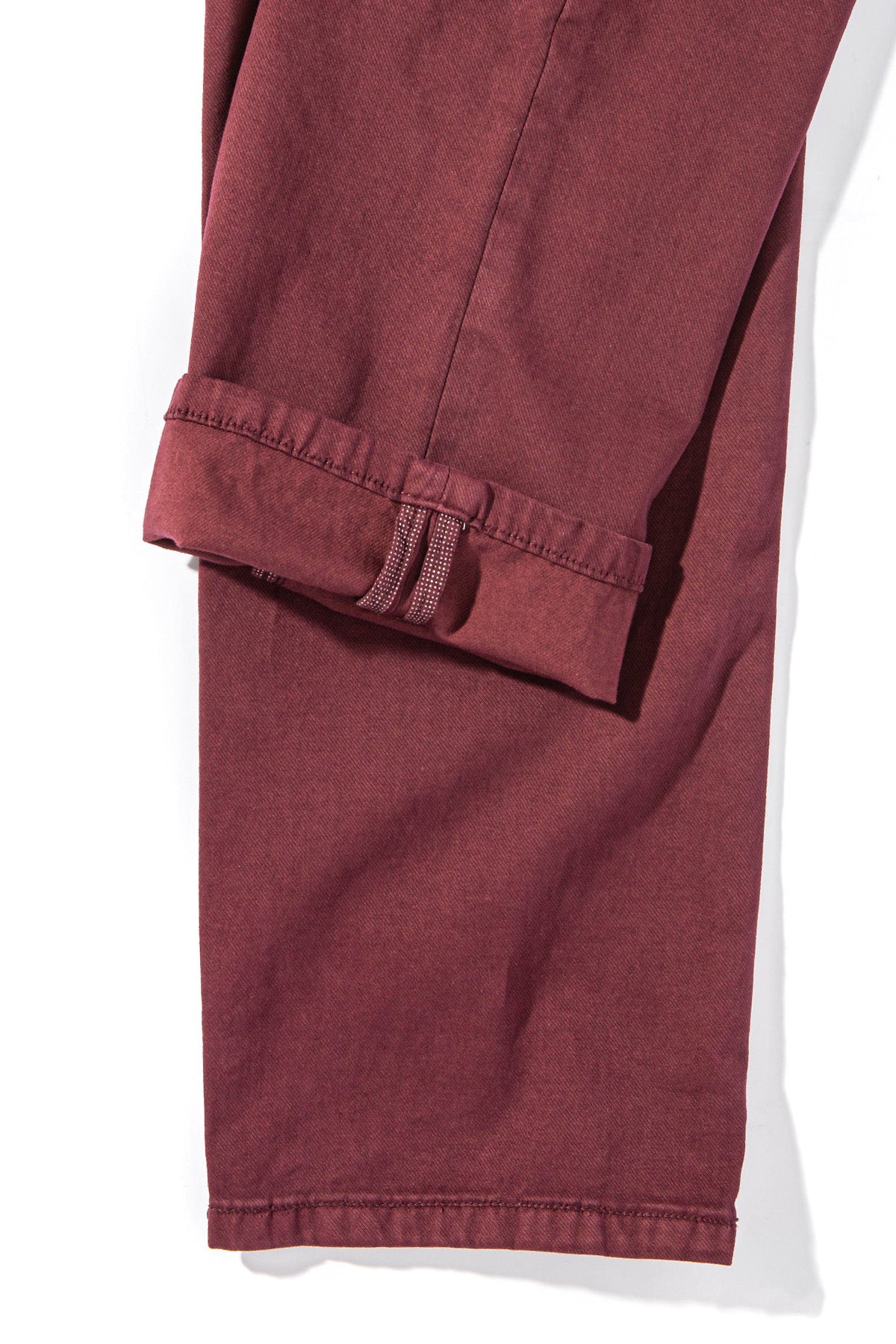 Richard J Brown Lawrence Washed Cashmere 5-Pocket In Burgundy | Mens - Pants - 5 Pocket