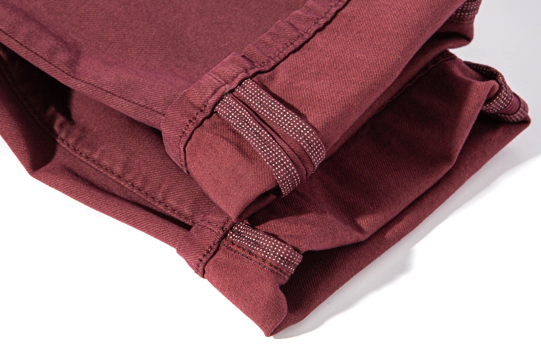 Richard J Brown Lawrence Washed Cashmere 5-Pocket In Burgundy | Mens - Pants - 5 Pocket