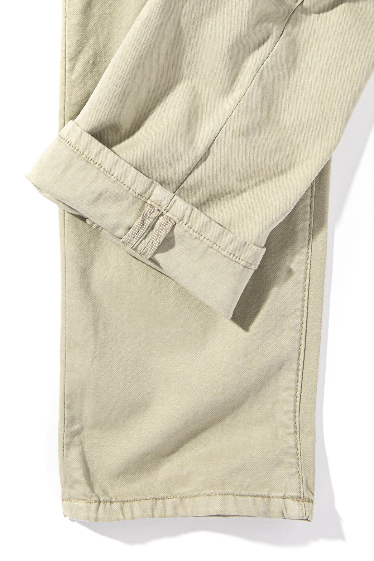 Lawrence Washed Cashmere 5-Pocket In Menta - AXEL'S