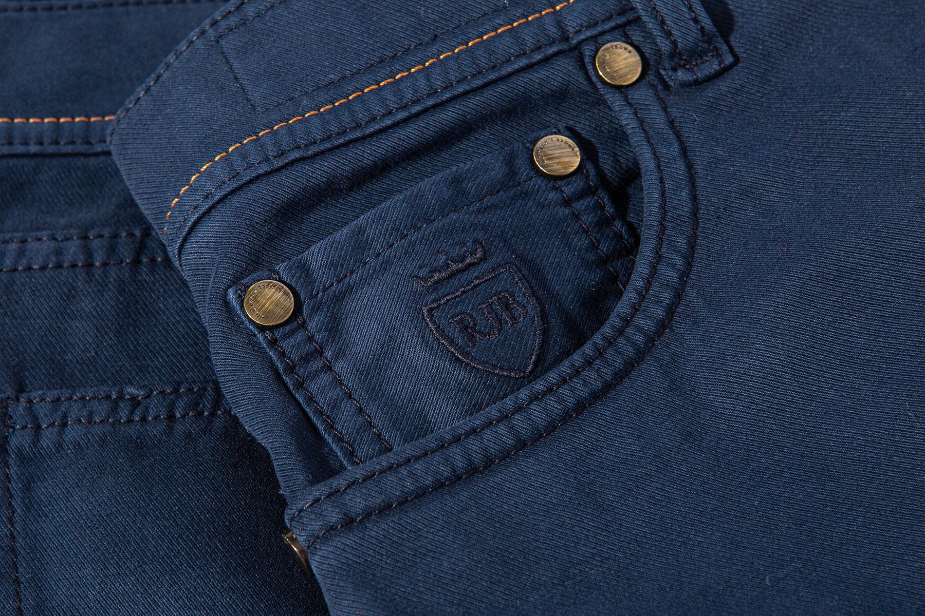 Richard J Brown Lawrence Washed Cashmere 5-Pocket In Navy | Mens - Pants - 5 Pocket