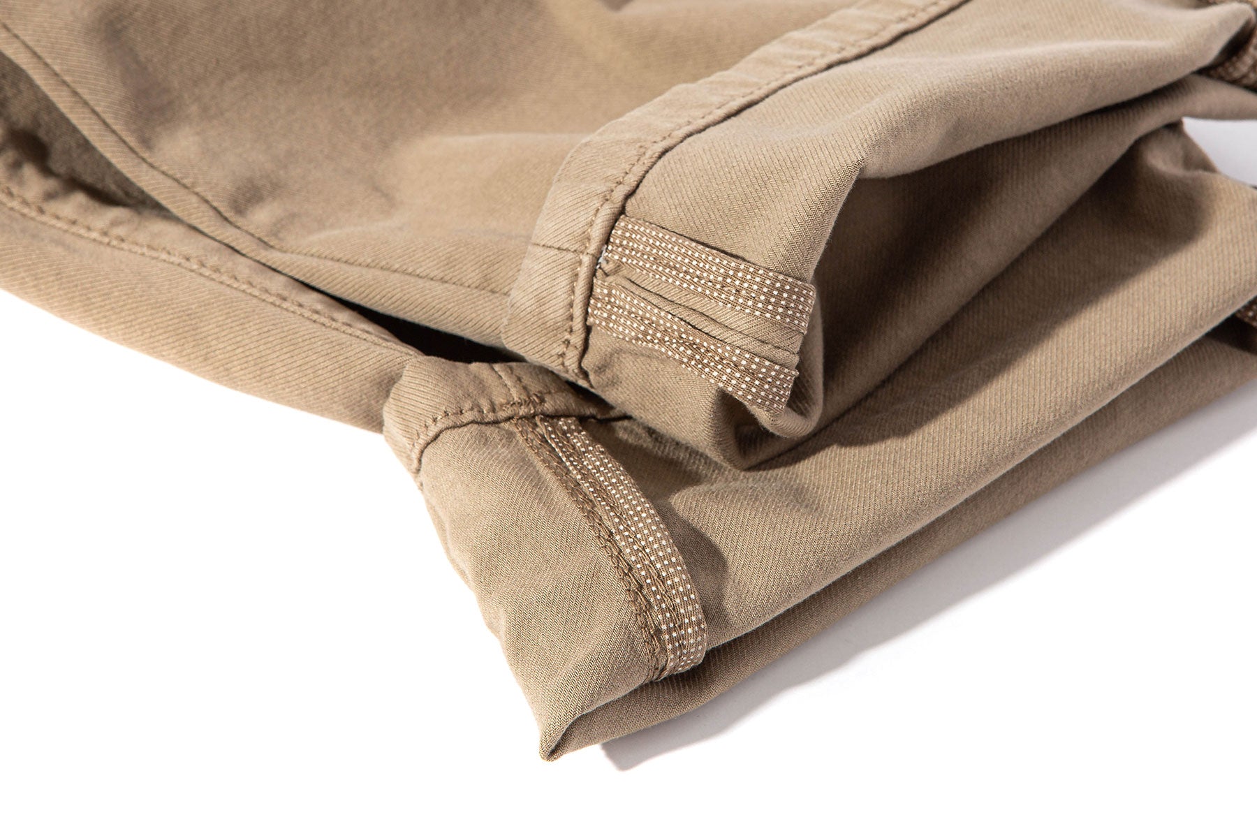 Lawrence Washed Cashmere 5-Pocket In Tortora - AXEL'S