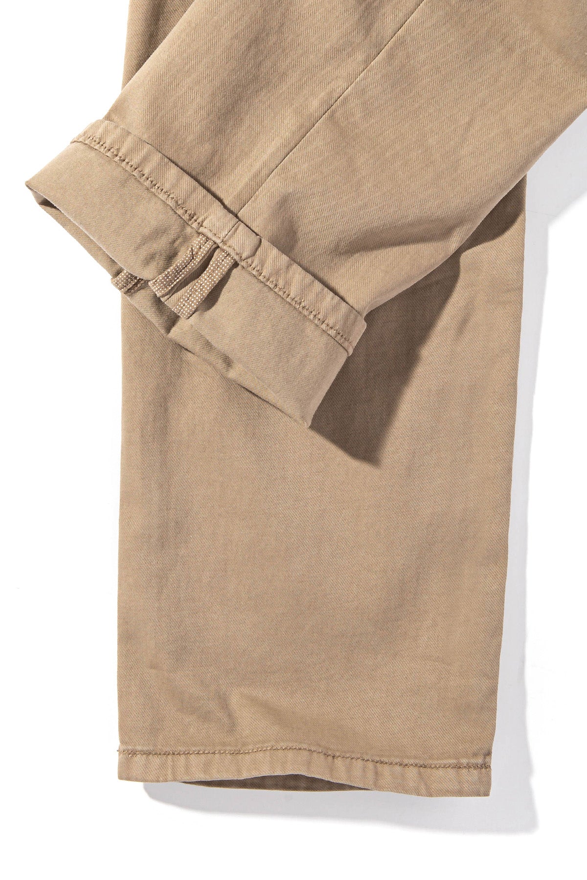 Lawrence Washed Cashmere 5-Pocket In Tortora - AXEL'S
