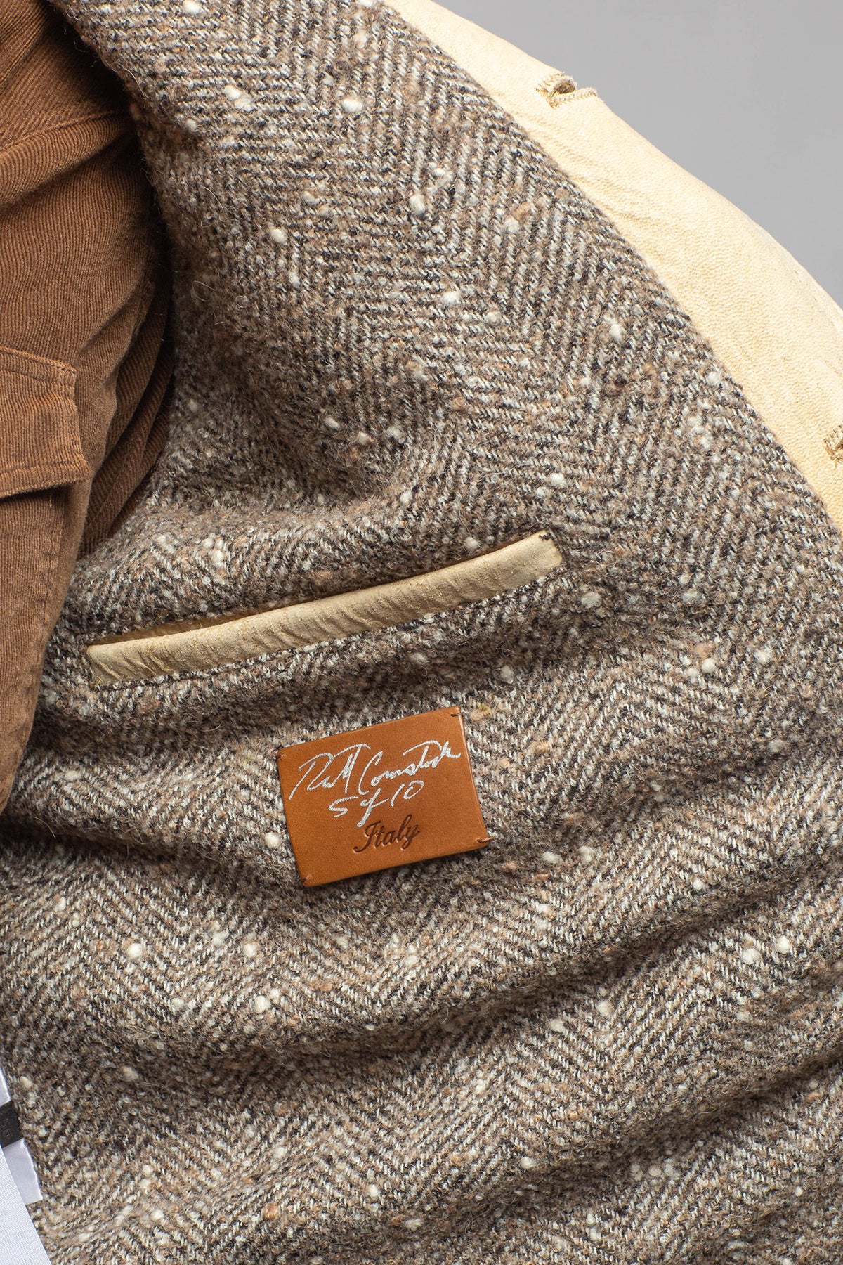 Robert Comstock Appaloosa Deerskin Jacket In Palomino Mens - Outerwear - Leather
