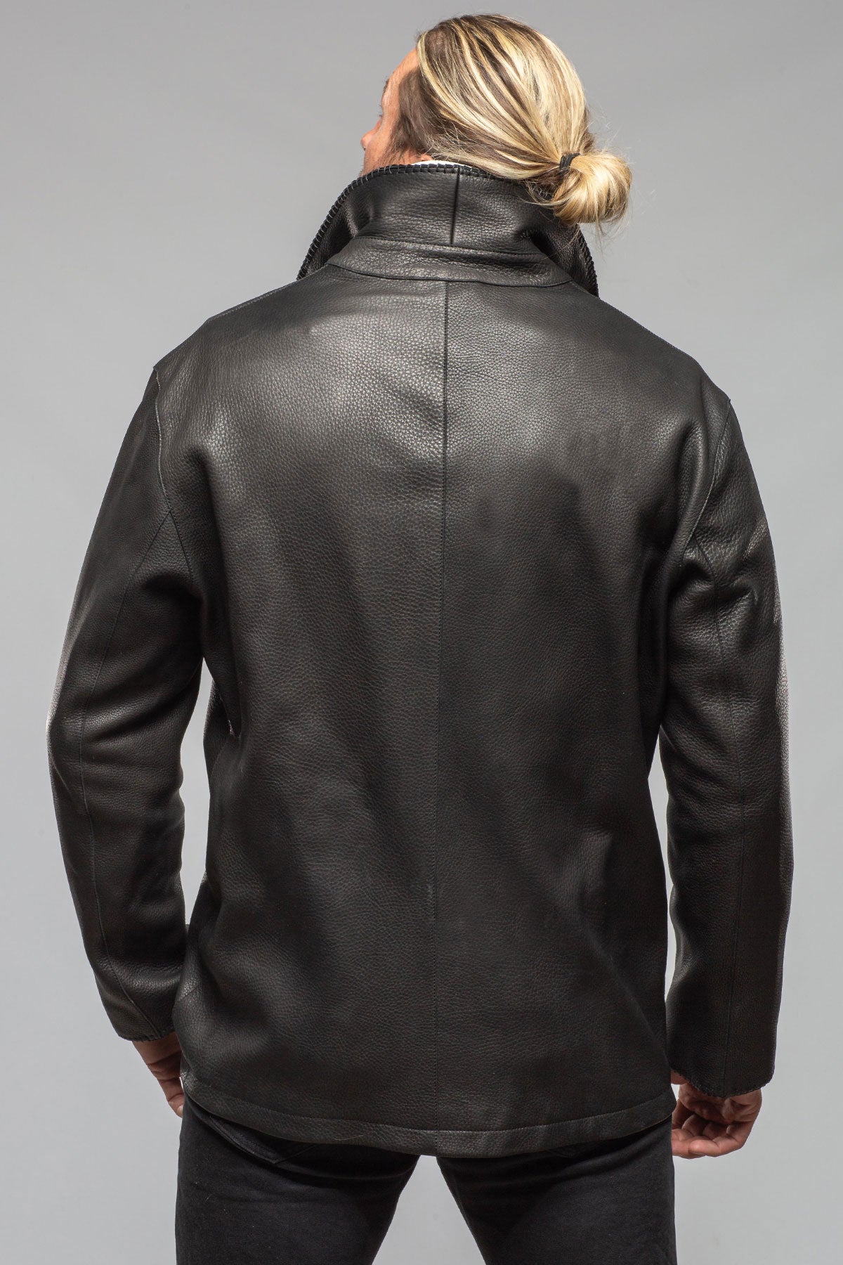 Axel's Deerskin Jacket In Black - AXEL'S