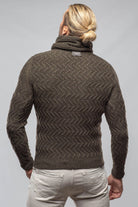 Jacob Cashmere Turtleneck In Moss - AXEL'S