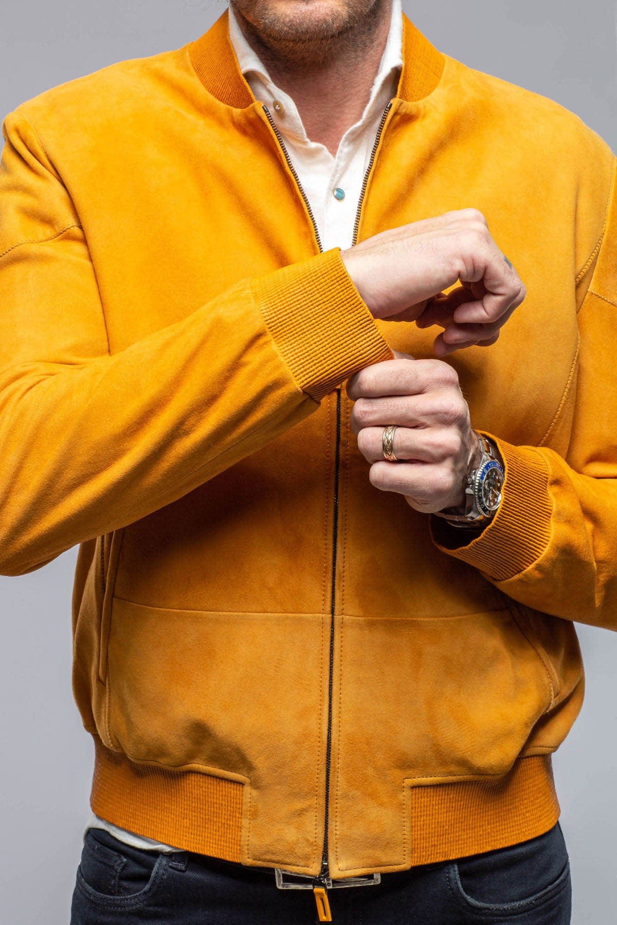 Kalahari Superlight Jacket In Gold - AXEL'S