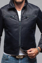 Robert Comstock Scorpio Flash Jacket In Navy Mens - Outerwear - Cloth