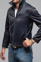 Robert Comstock Scorpio Flash Jacket In Navy Mens - Outerwear - Cloth