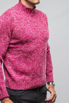 Aurelio Cashmere Sweater In Pink - AXEL'S