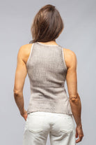 Maya Sleeveless Top In Cocoa - AXEL'S