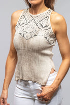 Maya Sleeveless Top In Natural - AXEL'S