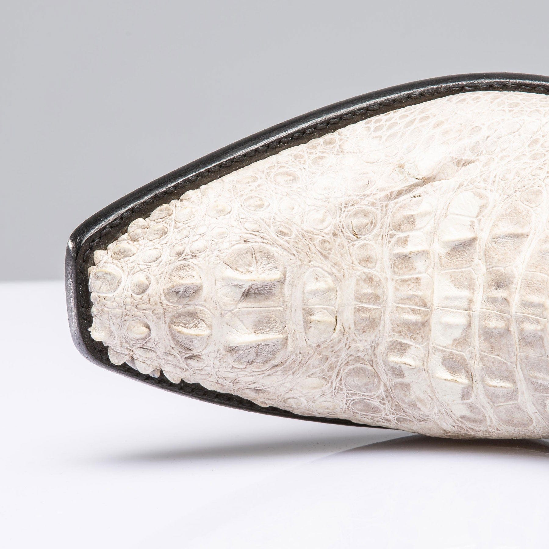 3 Piece Hornback Alligator In Ghost - AXEL'S