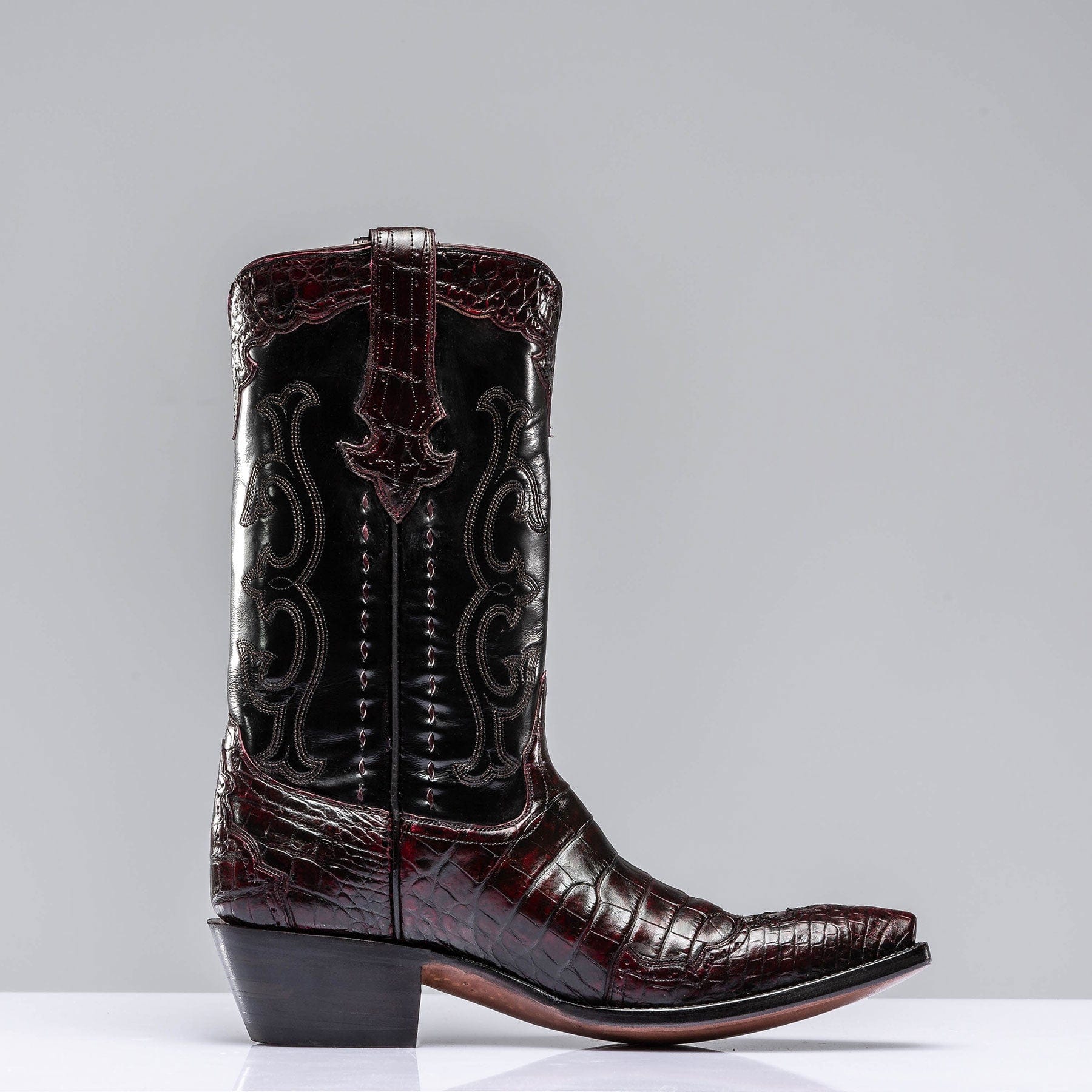 Black Cherry Majestic Boots - AXEL'S