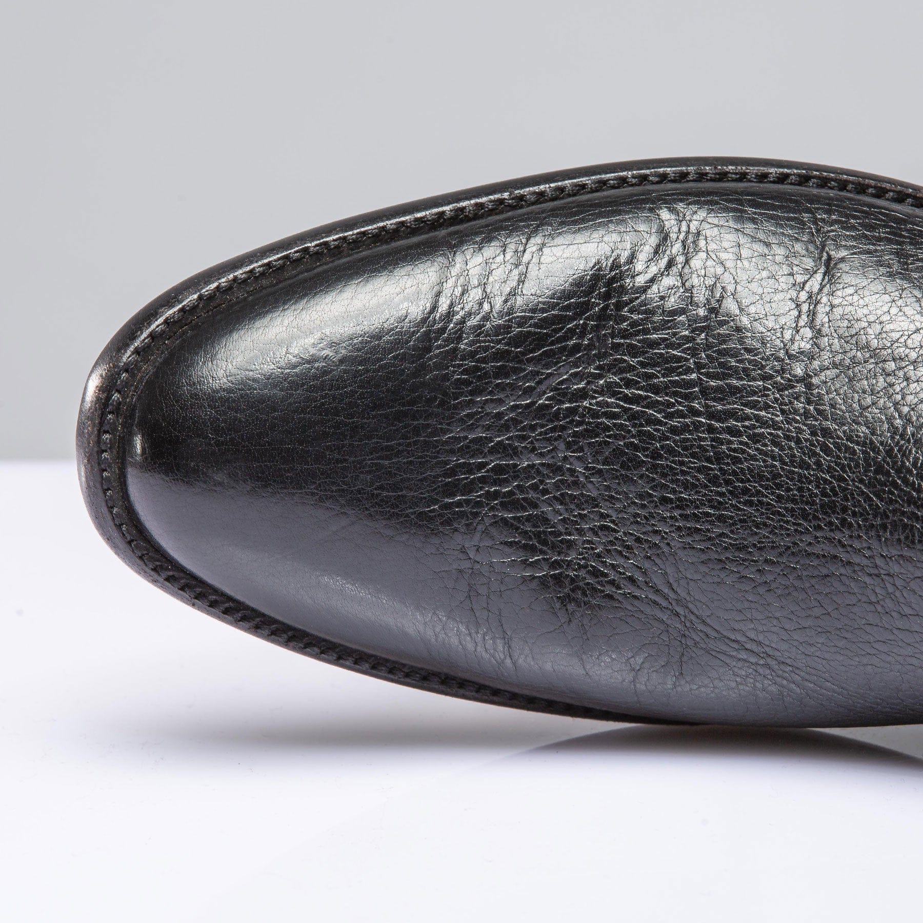 Buffalo Calfskin Shortie In Black - AXEL'S