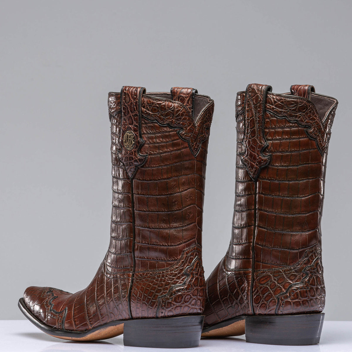 Stallion Boots Dark Brown Full Majestic Mens - Cowboy Boots