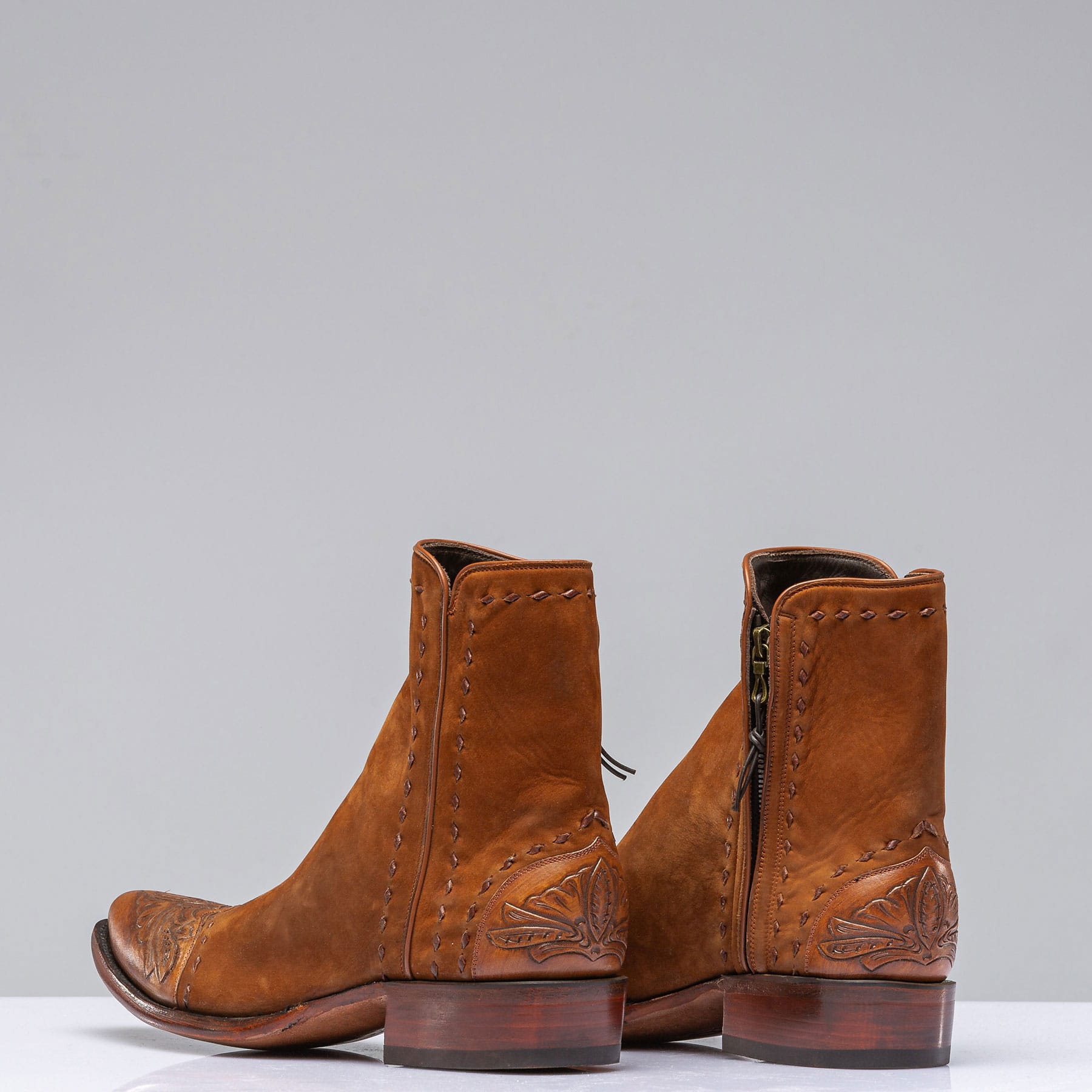 Harris Tooled Nubuck Zorro - AXEL'S