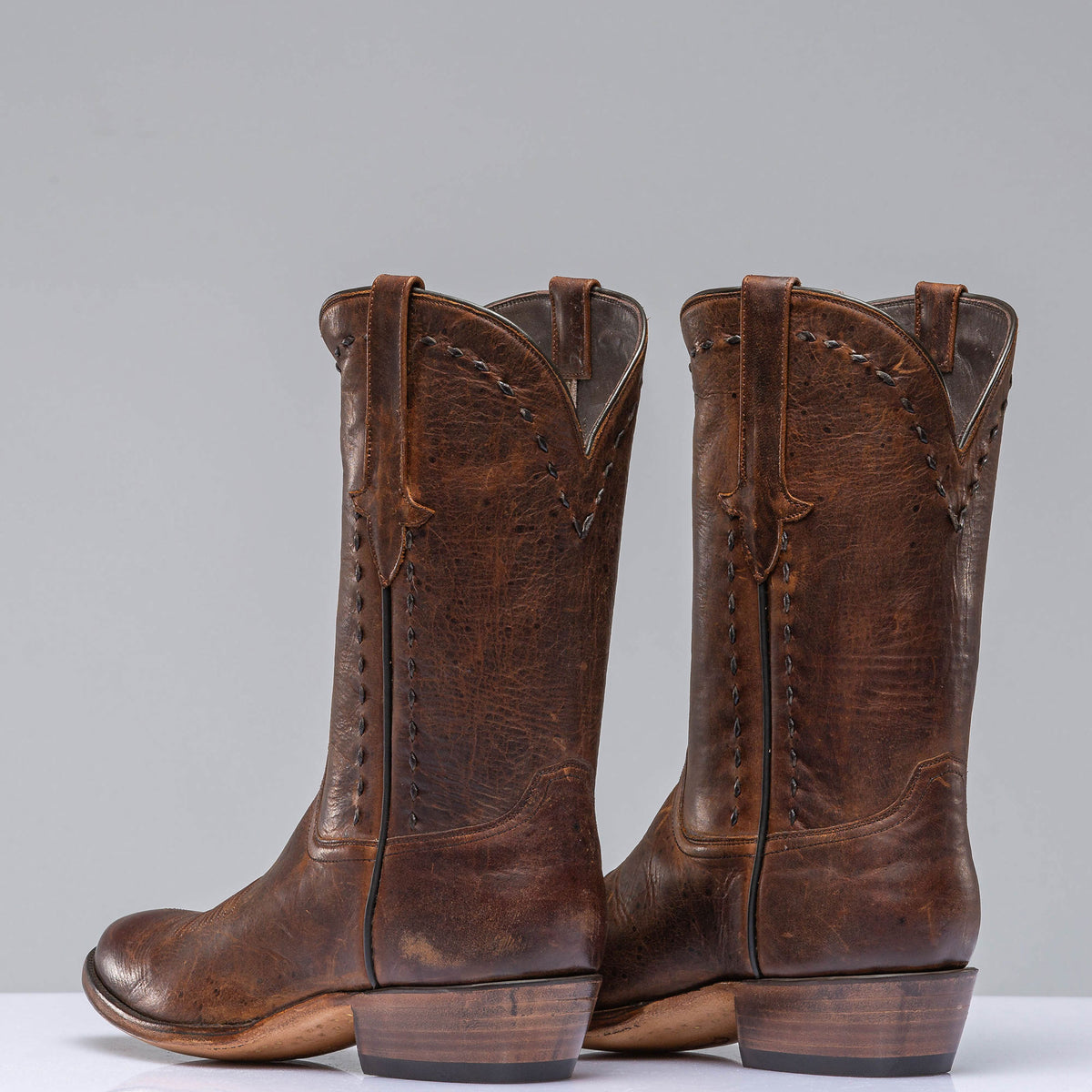 Stallion Boots Mad Dog Round Toe Cowboy Boot Mens - Cowboy Boots