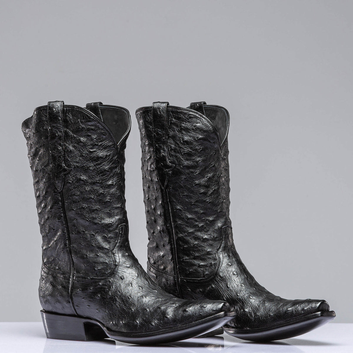 Stallion Boots Perth Full Ostrich Cowboy Boot Mens - Cowboy Boots