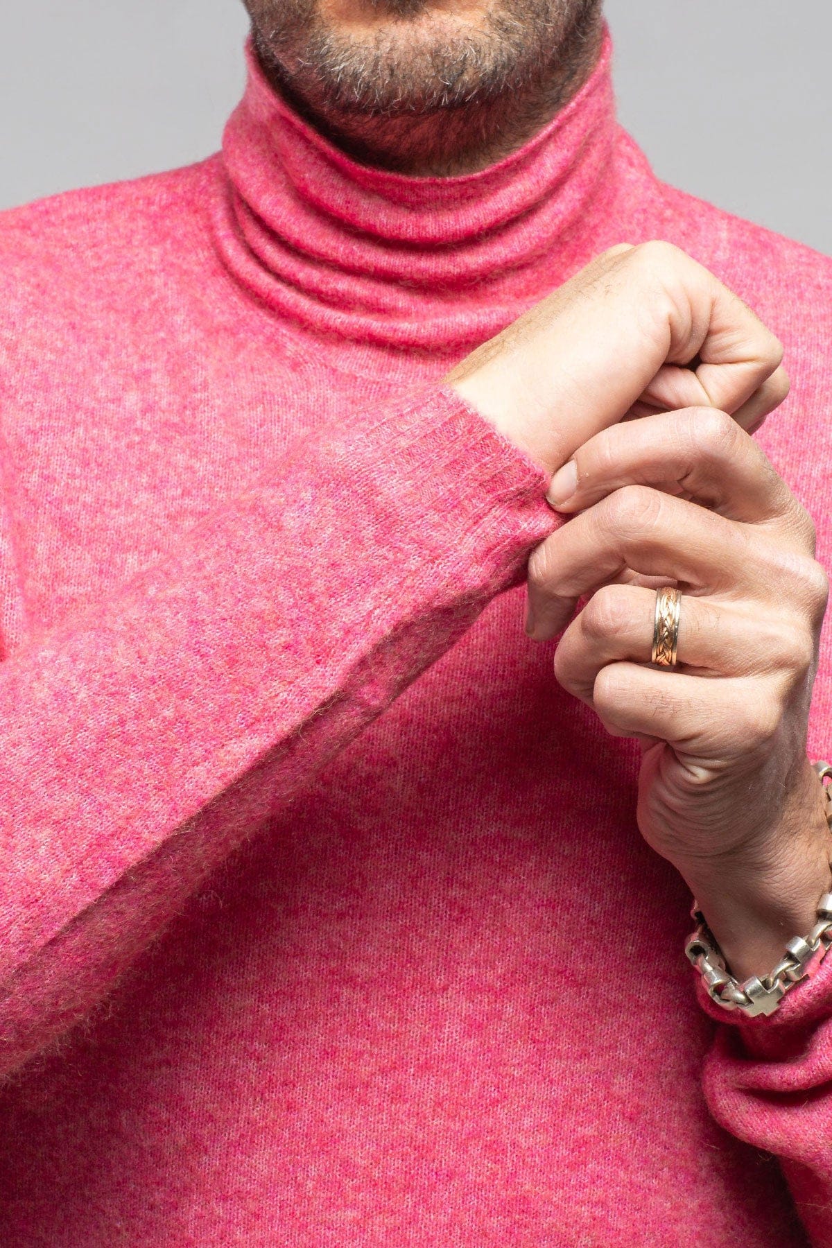 Stile Latino Mandara Sweater In Pink Mens - Sweaters