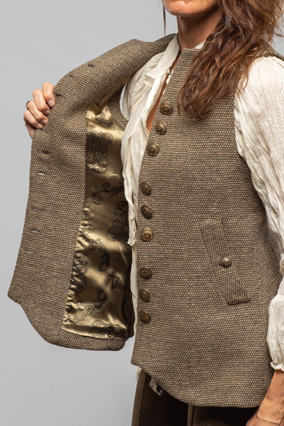 T.ba Cipriani Tweed Vest Ladies - Tailored - Vests