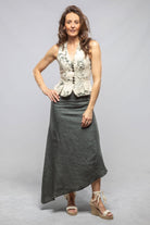 Georgina Vest In Toscana Print - AXEL'S