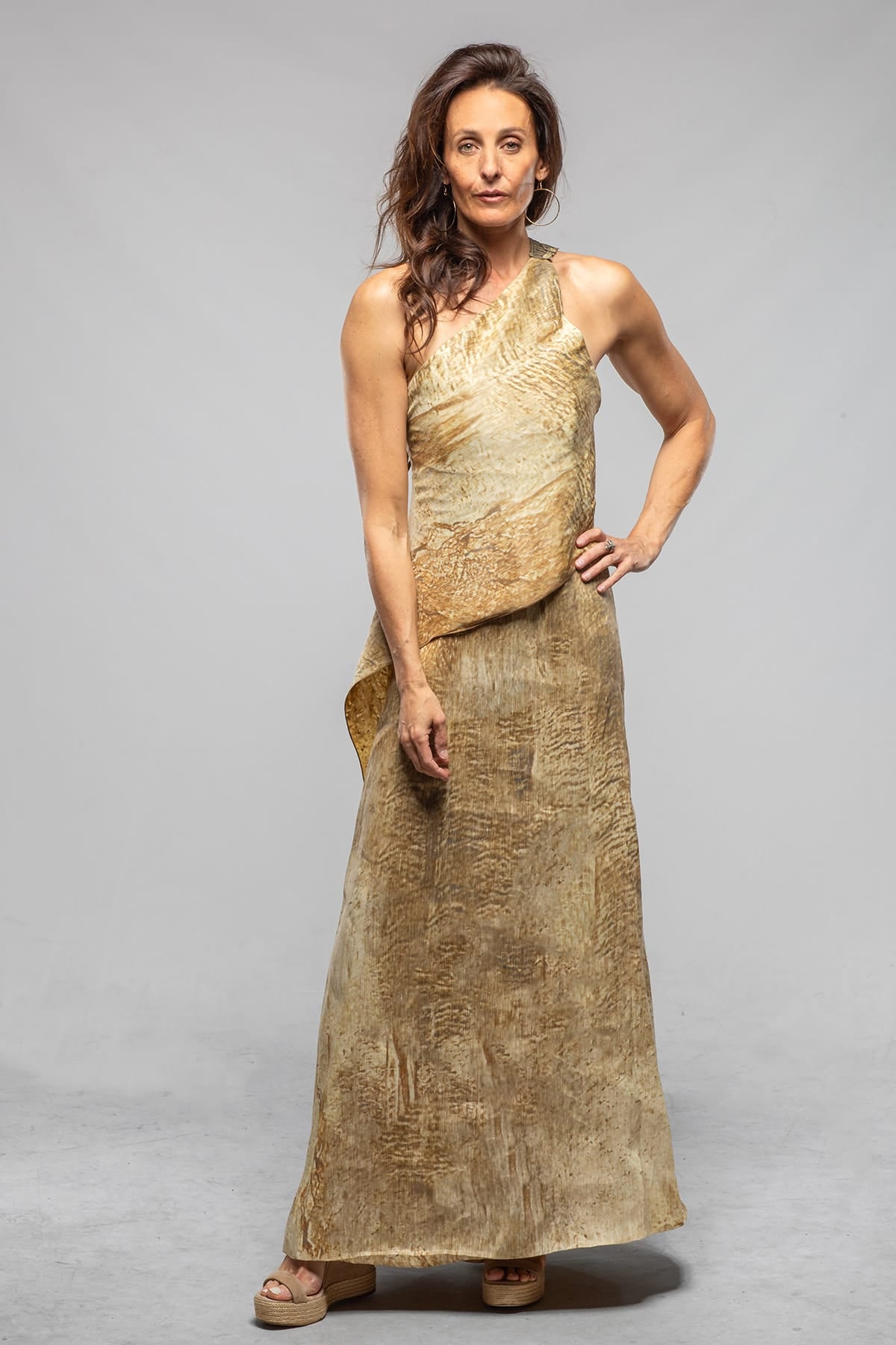 T.ba Nori Rustic Silk Skirt/Dress In Desert | Ladies - Evening Wear