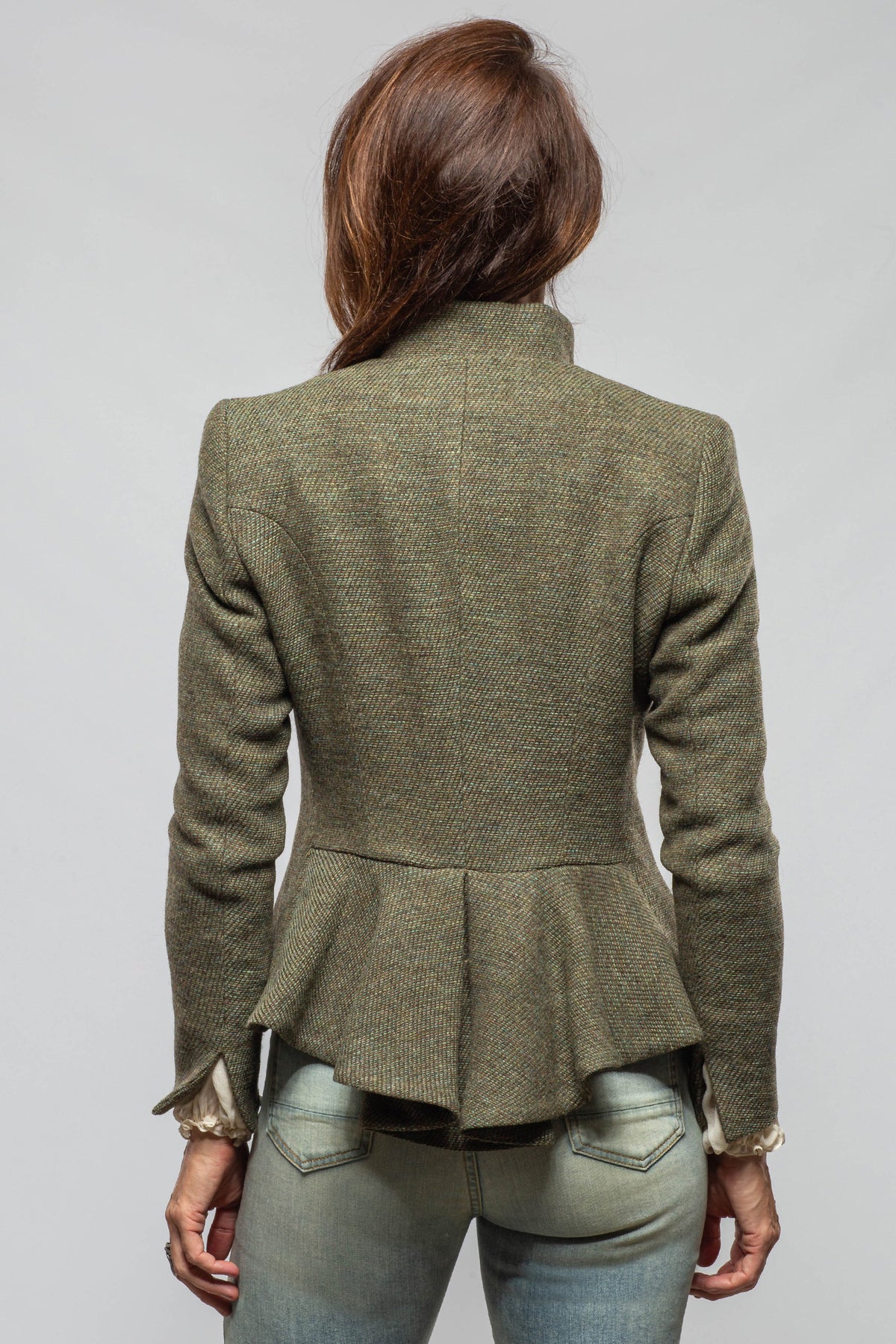 T.ba Perth Tweed Peplum Jacket Ladies - Tailored - Jackets