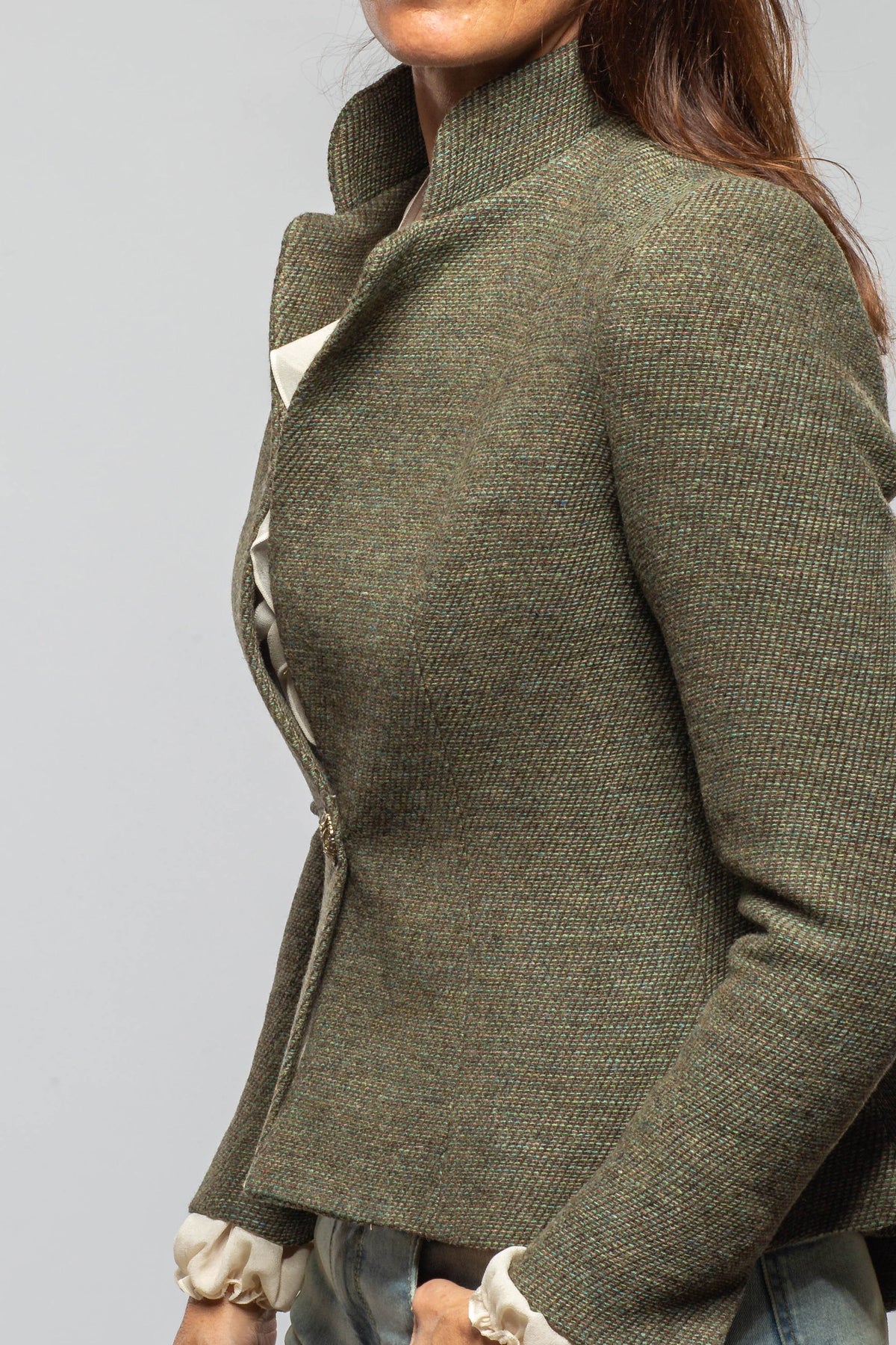T.ba Perth Tweed Peplum Jacket Ladies - Tailored - Jackets