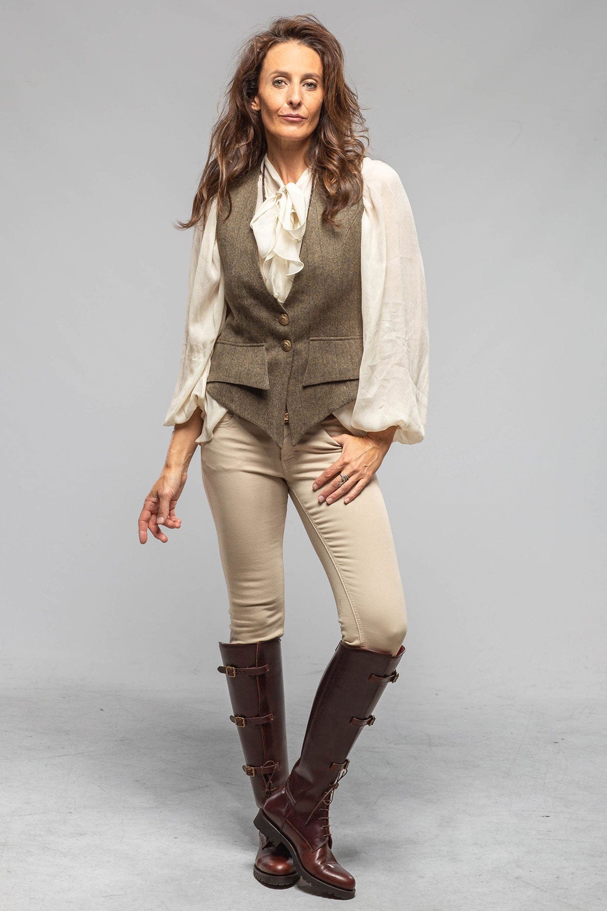 T.ba Sonnet Tweed Vest Ladies - Tailored - Vests