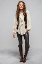 T.ba Tavira Velvet Vest In Moss Ladies - Tailored - Vests