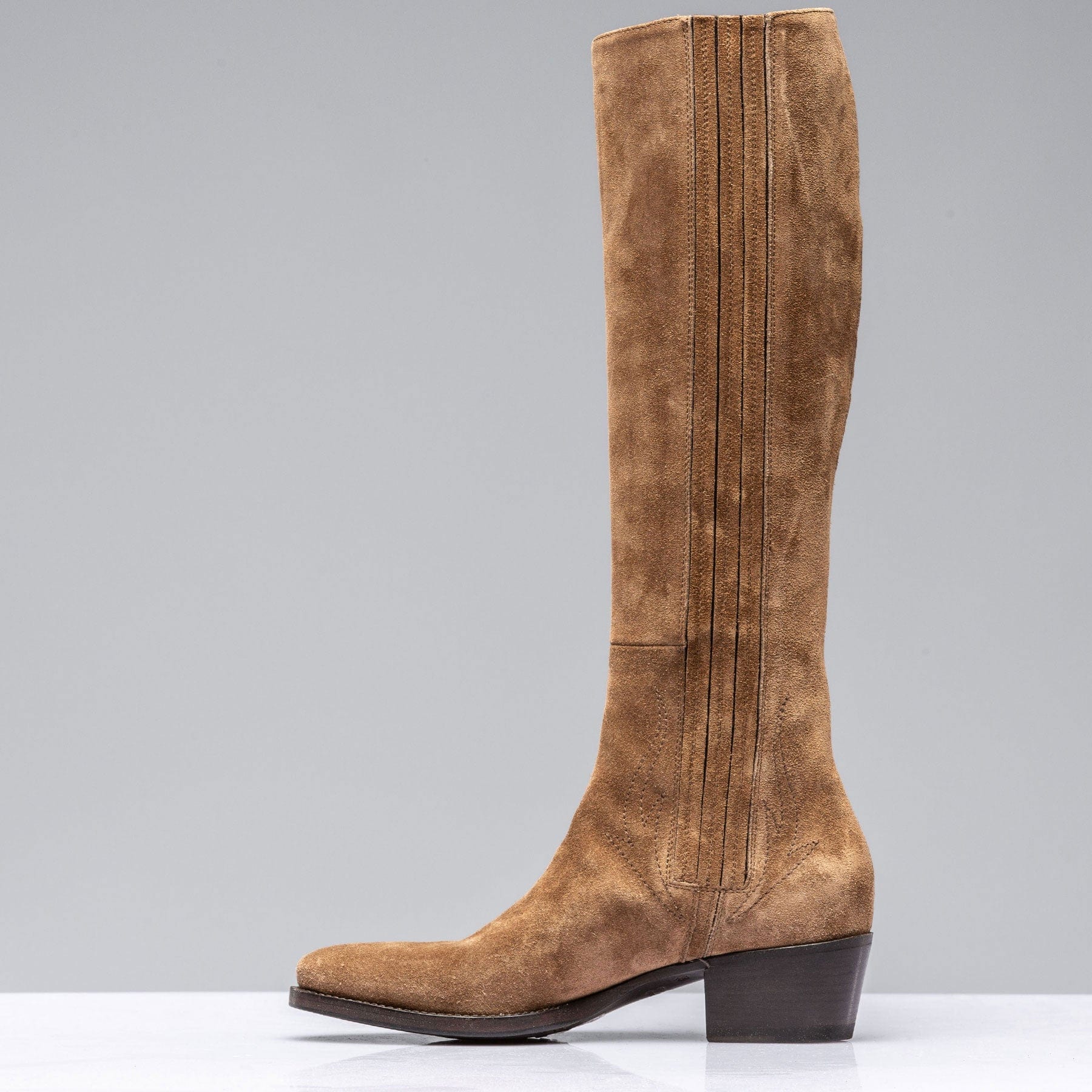 Brussels Tall Boot In Farro - AXEL'S