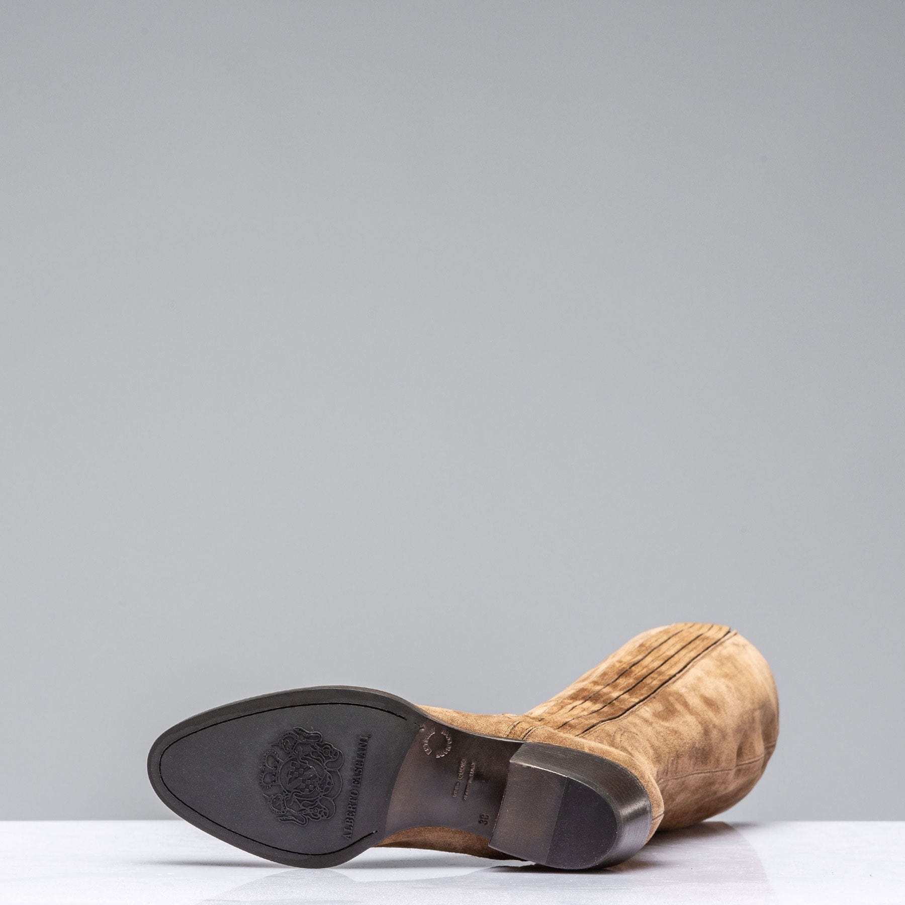 Brussels Tall Boot In Farro - AXEL'S