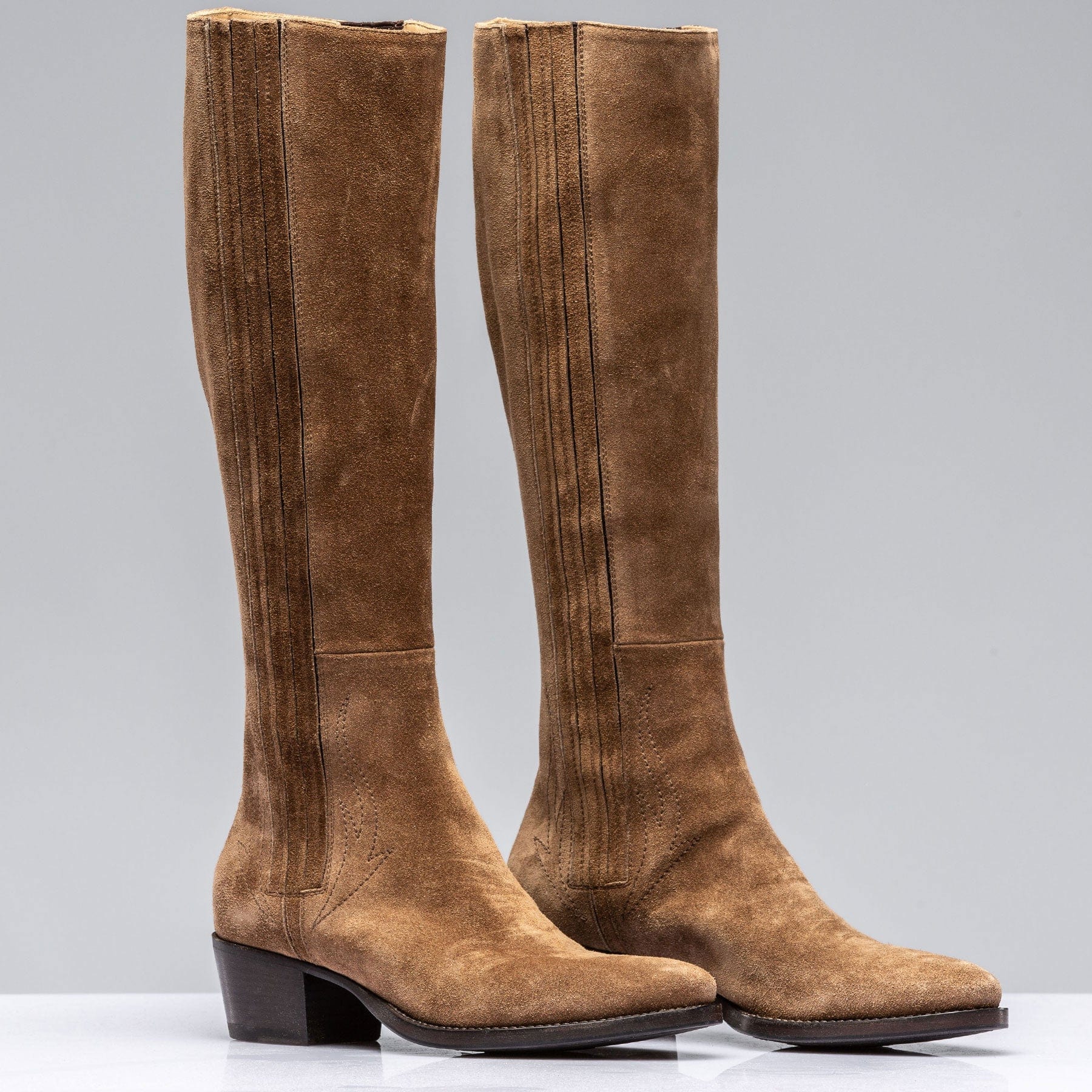 Brussels Tall Boot In Farro - AXEL'S