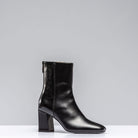 Eva Zip Boot In Black - AXEL'S