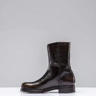 Zoe Moto Boot In Antique Black - AXEL'S