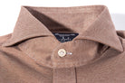 Menerbes Jersey Shirt in Brown - AXEL'S