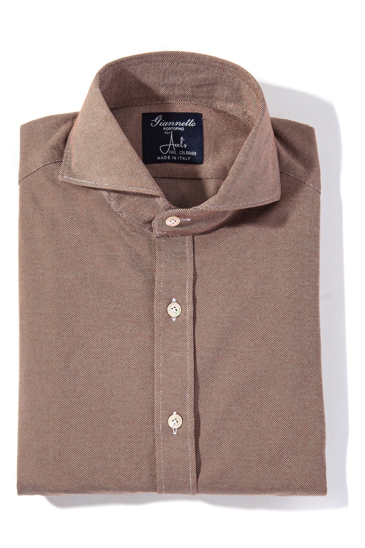 Menerbes Jersey Shirt in Brown - AXEL'S