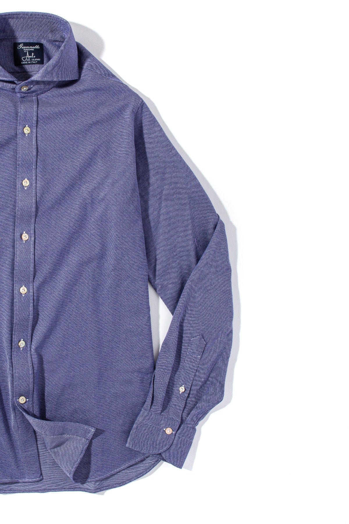 Menerbes Jersey Shirt in Indigo Blu - AXEL'S