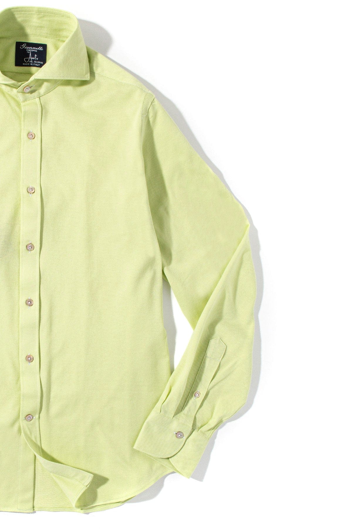 Menerbes Jersey Shirt in Lime Green - AXEL'S