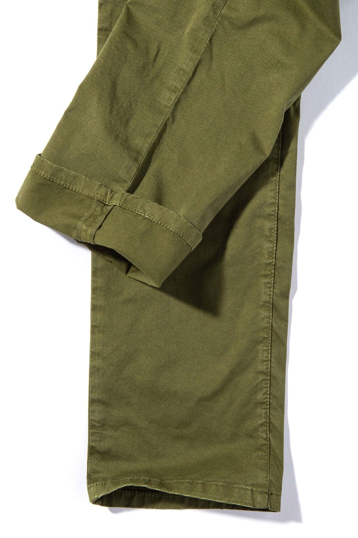 Flagstaff Performance Denim In Avocado - AXEL'S