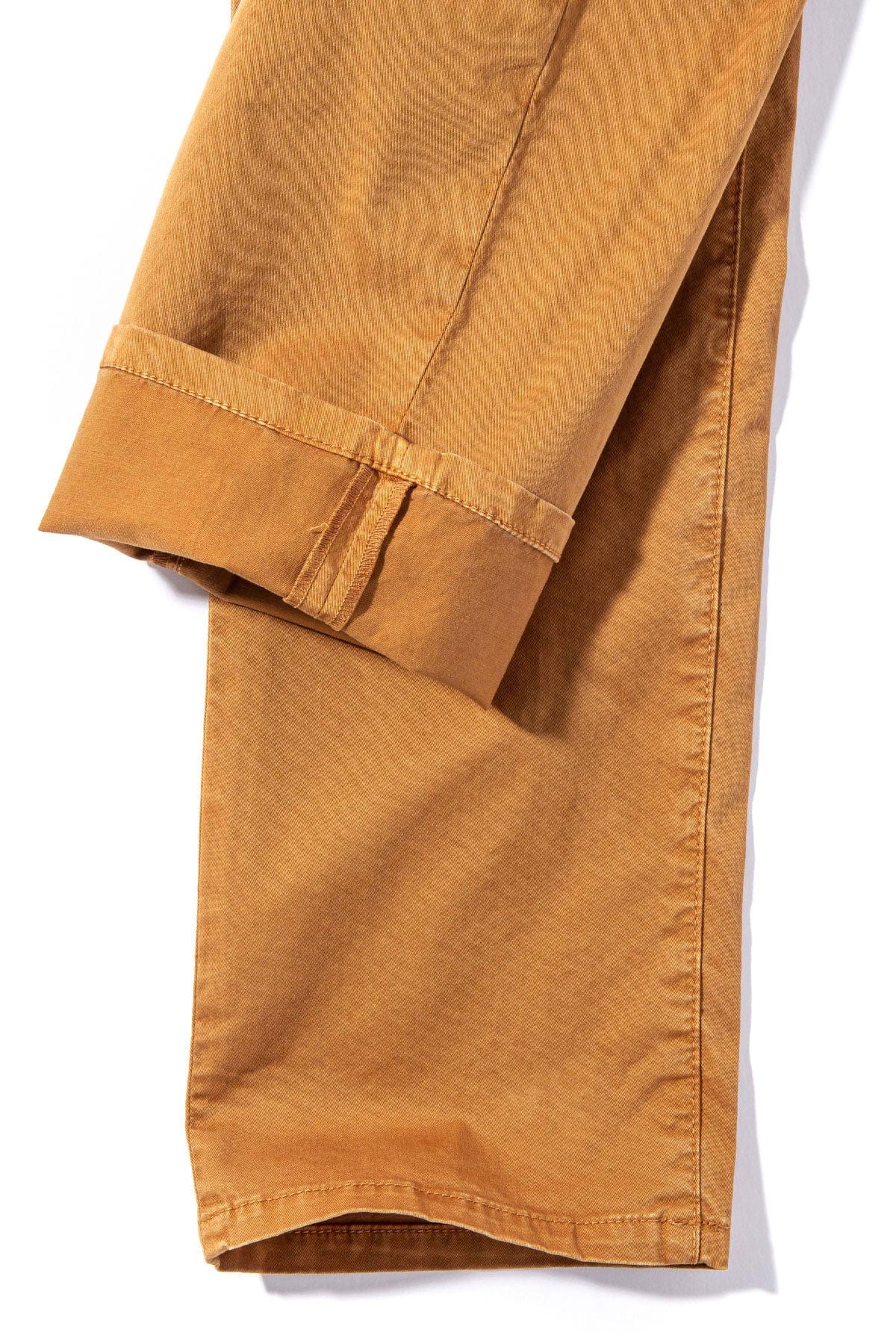 Flagstaff Performance Denim In Gold - AXEL'S