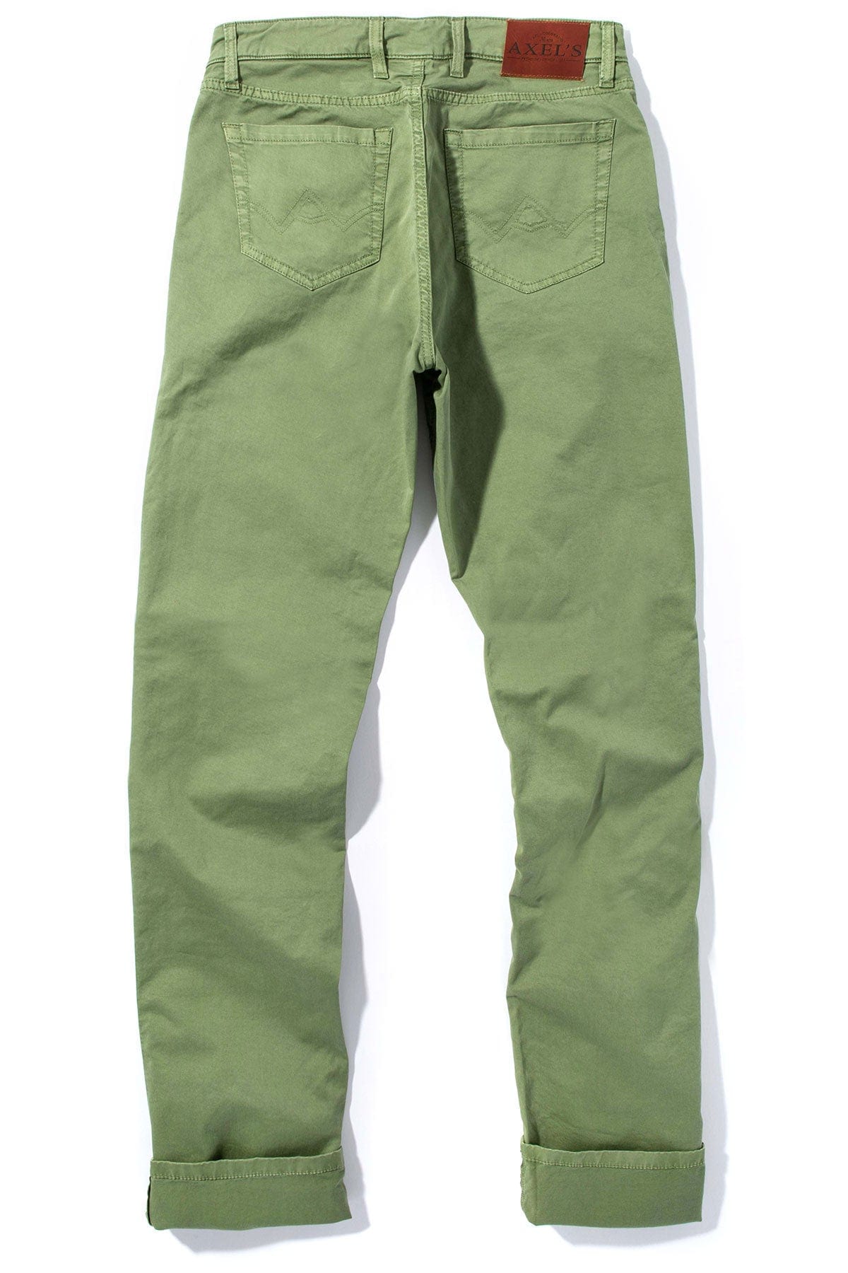 Flagstaff Performance Denim In Menta - AXEL'S