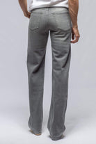 Martina High Rise Wide Leg Jean In Grey - AXEL'S