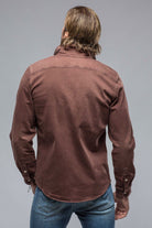 Ranger Colored Denim Snap Shirt In Mogano - AXEL'S