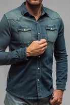 Roper Western Snap Shirt In Cactus - AXEL'S