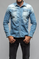 Roper Western Snap Shirt In Light Blue - AXEL'S